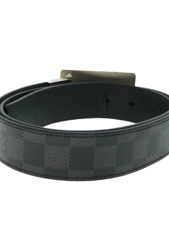 LOUIS VUITTON Damier Graphite Ceinture Inventeur Tour Belt main image 4